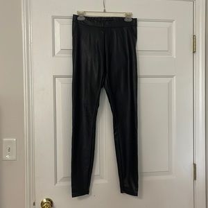 Size Small Express Vegan Leather Leggings